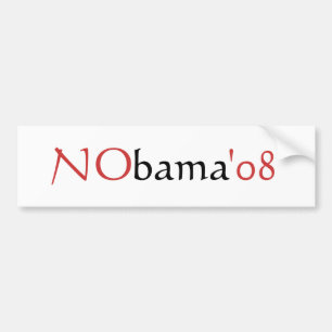 Adesivo Para Carro NÃO, bama, '08