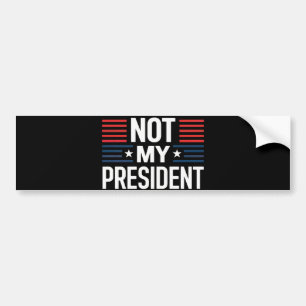 Adesivo Para Carro Não é meu presidente