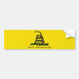 Adesivo Para Carro Não pisar no meu sinalizador Gadsden