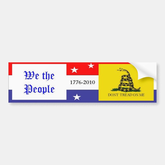 Adesivo Para Carro Não pise em mim (Frente)