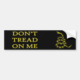 Adesivo Para Carro NÃO PISE em MIM Bumpersticker
