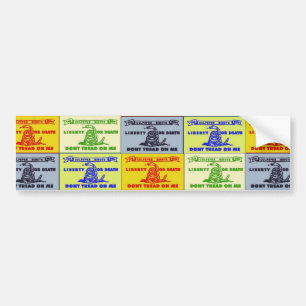 Adesivo Para Carro Não pise em mim o pop art