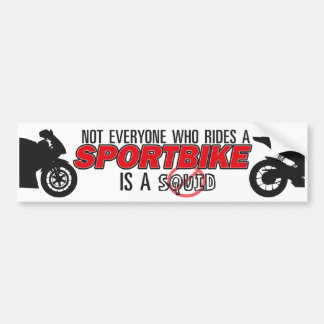Adesivo Para Carro Não todos que monta um Sportbike…