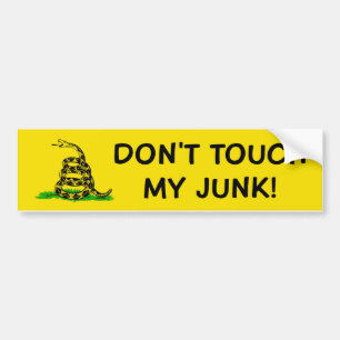 ADESIVO PARA CARRO NÃO TOQUE EM MINHA BANDEIRA DE GADSDEN DA SUCATA