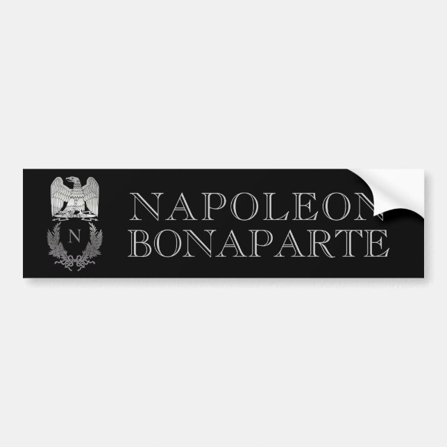 Adesivo Para Carro Napoleon Bonaparte (Frente)