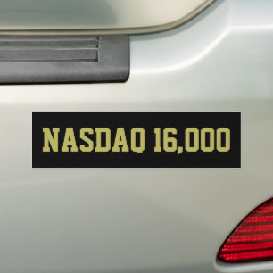 Adesivo Para Carro NASDAQ 16000 Celebração do mercado de ações