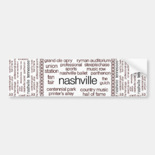 Adesivo Para Carro Nashville Brown