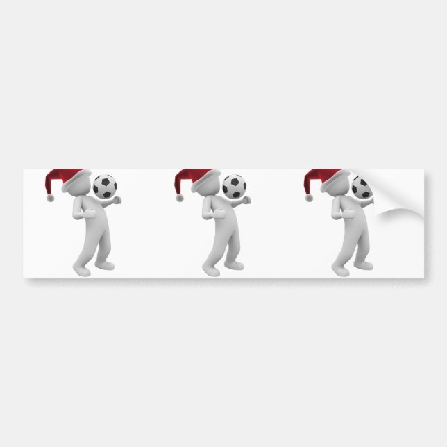 Adesivo Para Carro natal de futebol (Frente)