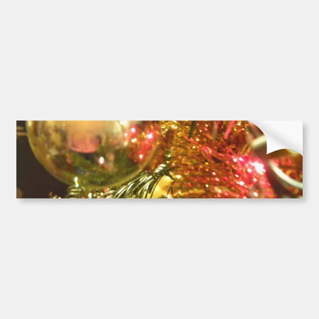 Adesivo Para Carro Natal refletindo (Frente)