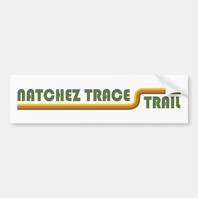 Adesivo Para Carro Natchez Trace Trail (Frente)
