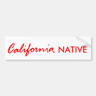 Adesivo Para Carro Nativo de Califórnia