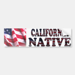 Adesivo Para Carro Nativo de Califórnia