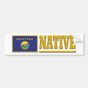 Adesivo Para Carro Nativo de Montana