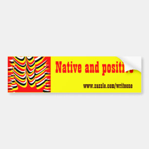 Adesivo Para Carro nativo e positivo