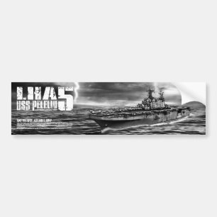 Adesivo Para Carro Navio de ataque anfíbio Peleliu Bumpersticker