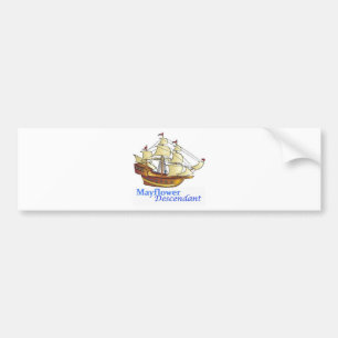 Adesivo Para Carro Navio de navigação do descendente de Mayflower