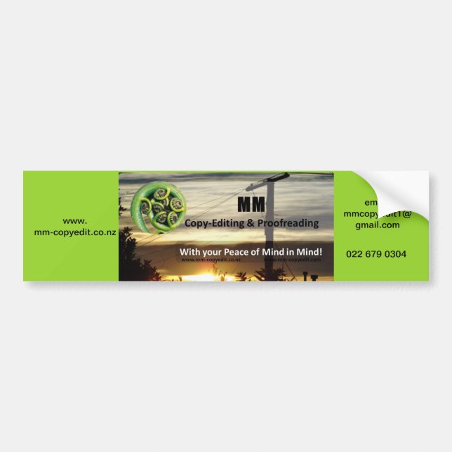 Adesivo Para Carro Negócio do autocolante no vidro traseiro (Frente)