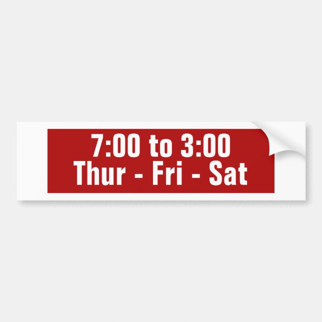 Adesivo Para Carro Neighborhood Yard SALE Sign Day Time Sticker (Frente)