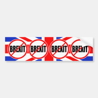 ADESIVO PARA CARRO "NENHUM BREXIT "