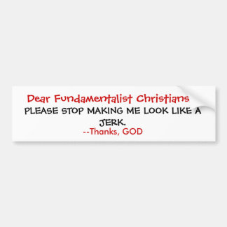 Adesivo Para Carro Nenhum empurrão do deus