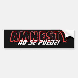 Adesivo Para Carro Nenhuma amnistia
