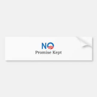 Adesivo Para Carro Nenhuma promessa mantida