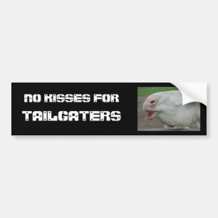 Adesivo Para Carro Nenhuns beijos para Tailgaters