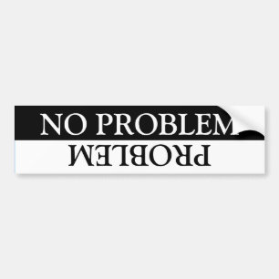 Adesivo Para Carro Nenhuns problema/autocolante no vidro traseiro do