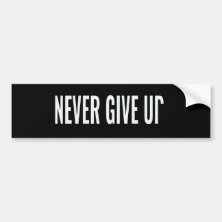 Adesivo Para Carro Never give up