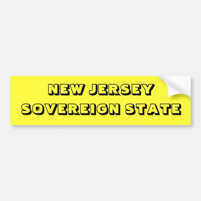 ADESIVO PARA CARRO NEW-JERSEY (Frente)