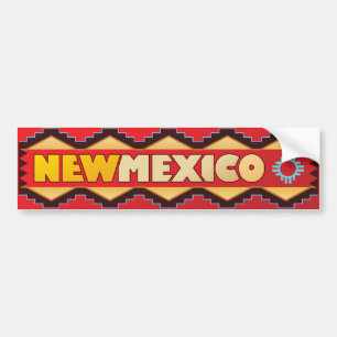 Adesivo Para Carro New mexico - terra de encantamento