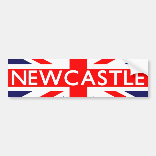 Adesivo Para Carro Newcastle: British Flag (Frente)