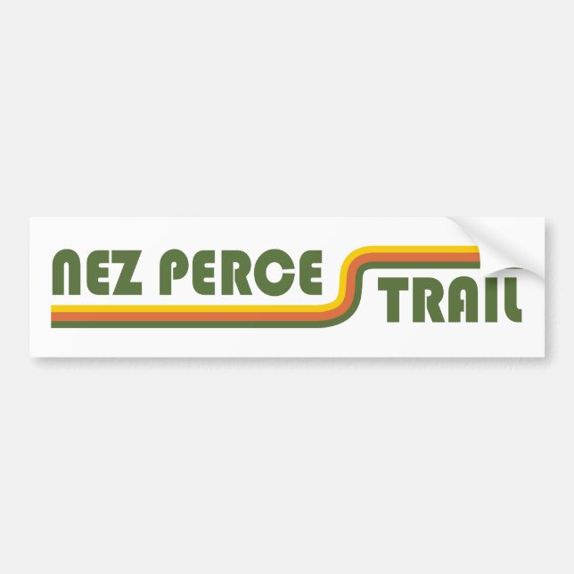 Adesivo Para Carro Nez Perce Trail (Frente)