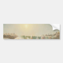 Niágara Cai no inverno (gelo na água)