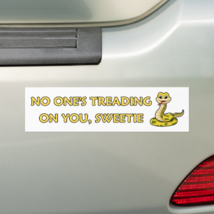 Adesivo Para Carro ninguém está te enganando, docinho Sticker
