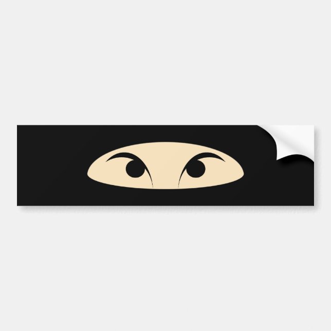 Adesivo Para Carro Ninja Face (Frente)