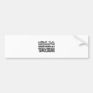 Adesivo Para Carro Ninja... Professor