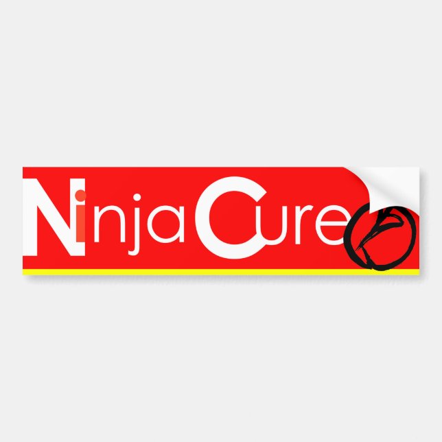 Adesivo Para Carro #NinjaCure stc0.1 (Frente)