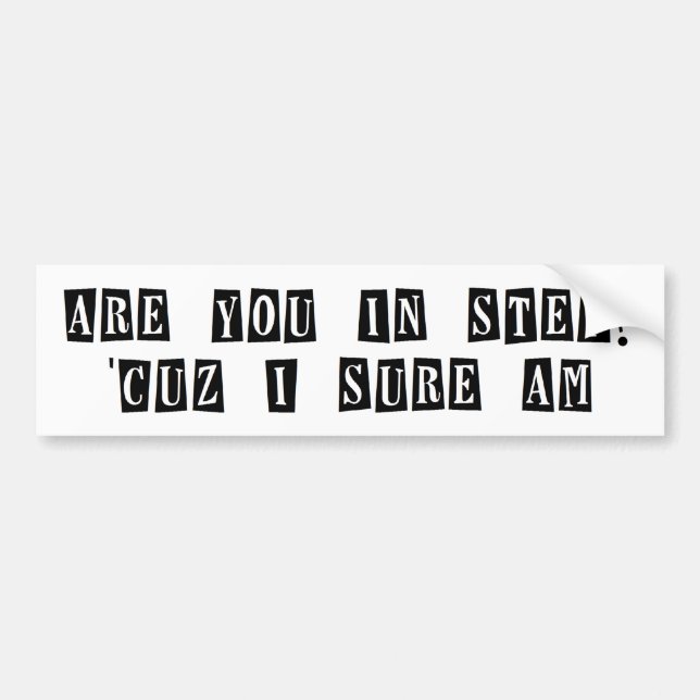 Adesivo Para Carro No autocolante no vidro traseiro da etapa (Frente)