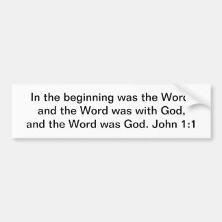 Adesivo Para Carro No começo (NT)