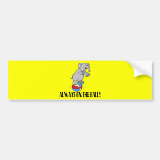 Adesivo Para Carro No elefante da bola