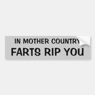 Adesivo Para Carro No país de mãe Farts o rasgo você