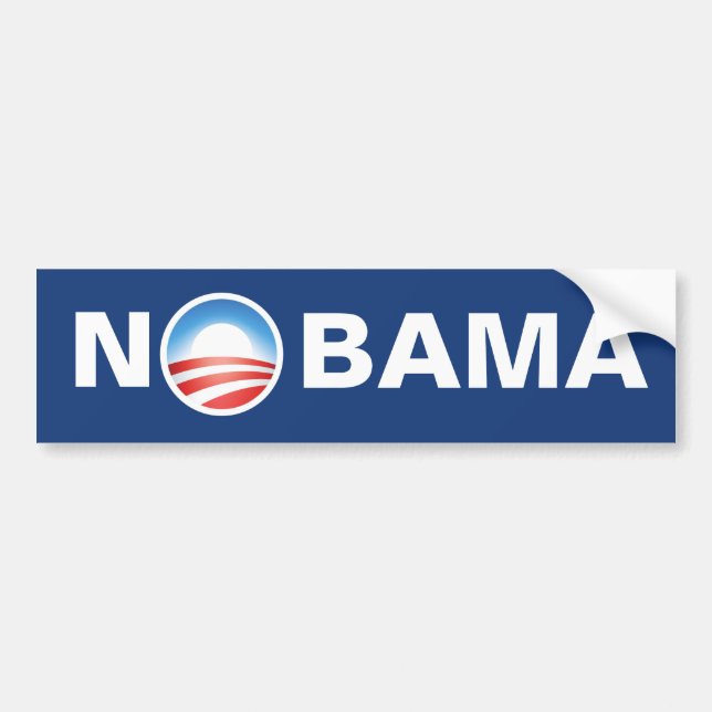 Adesivo Para Carro NObama (Frente)