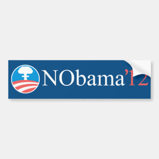 Adesivo Para Carro NObama 12