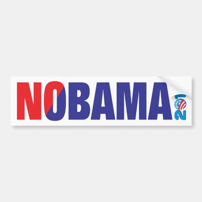 ADESIVO PARA CARRO NOBAMA 2012 (Frente)