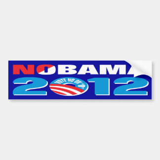ADESIVO PARA CARRO NOBAMA 2012