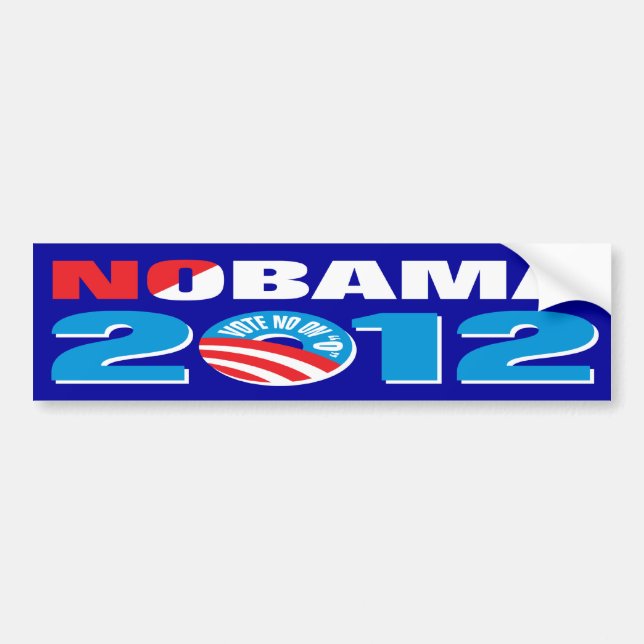 ADESIVO PARA CARRO NOBAMA 2012 (Frente)