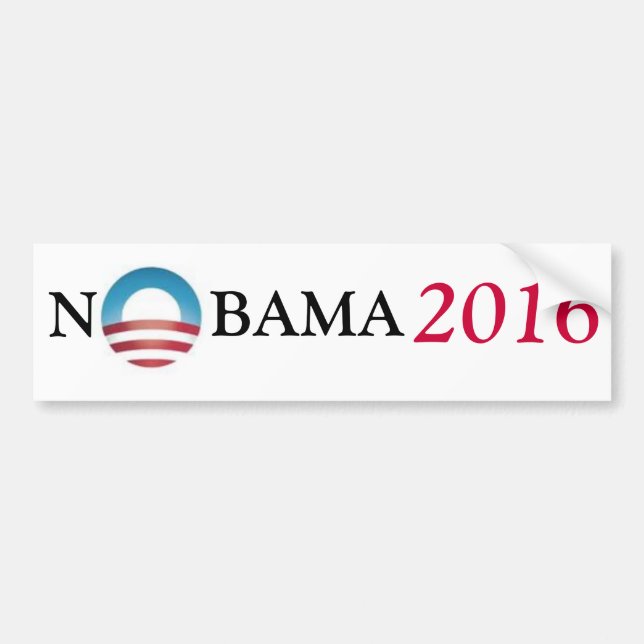 ADESIVO PARA CARRO NOBAMA 2016 (Frente)