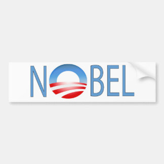 ADESIVO PARA CARRO NOBEL OBAMA