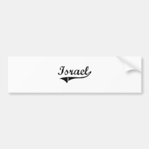Adesivo Para Carro Nome clássico do estilo de Israel